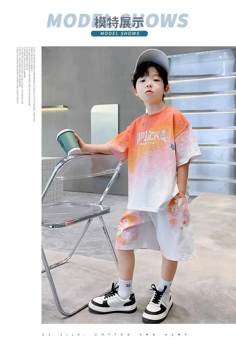 Boys Printed 2-Piece Summer Outfit 2026 — feature 8