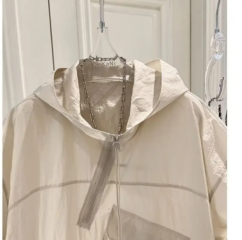 Men's White Hooded Puffer Coat 300kg — feature 15