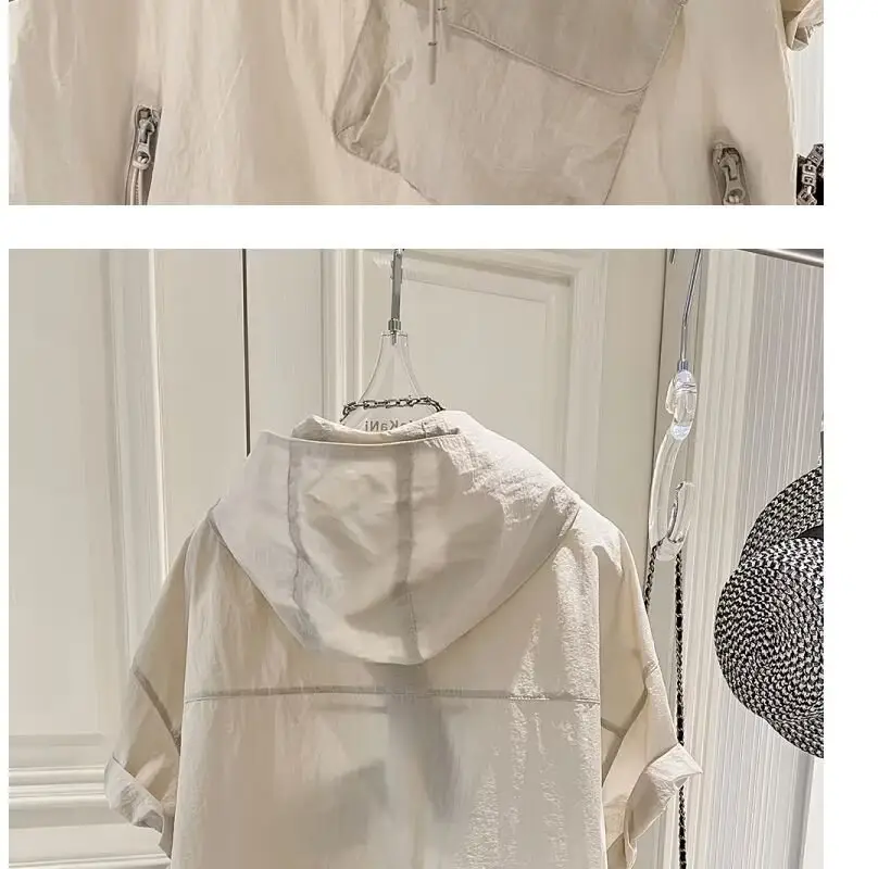 Men's White Hooded Puffer Coat 300kg — feature 16