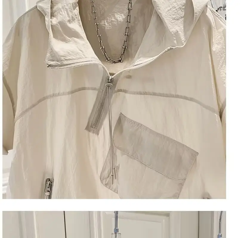 Men's White Hooded Puffer Coat 300kg — feature 18