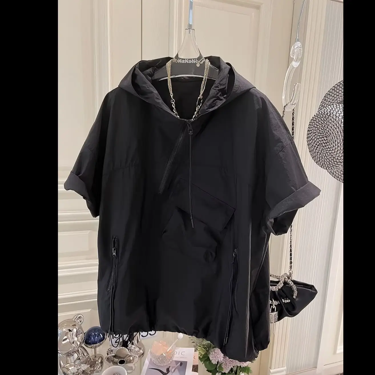 Men's White Hooded Puffer Coat 300kg — feature 26