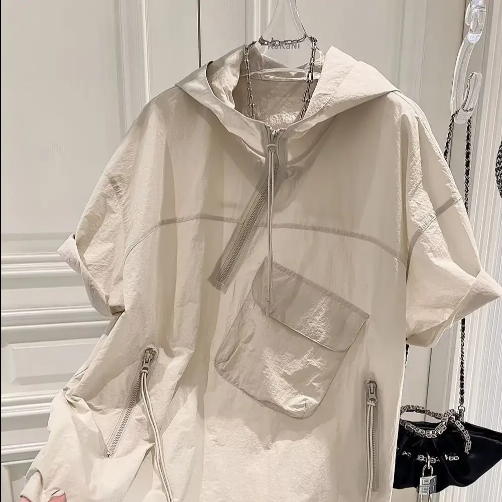 Men's White Hooded Puffer Coat 300kg — feature 29
