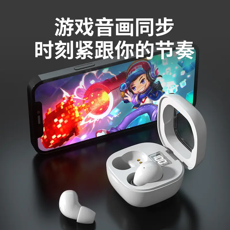 Cross-border SK19 Bluetooth headset new in-ear true wireless noise reduction ultra-small mini sleep binaural Bluetooth headset