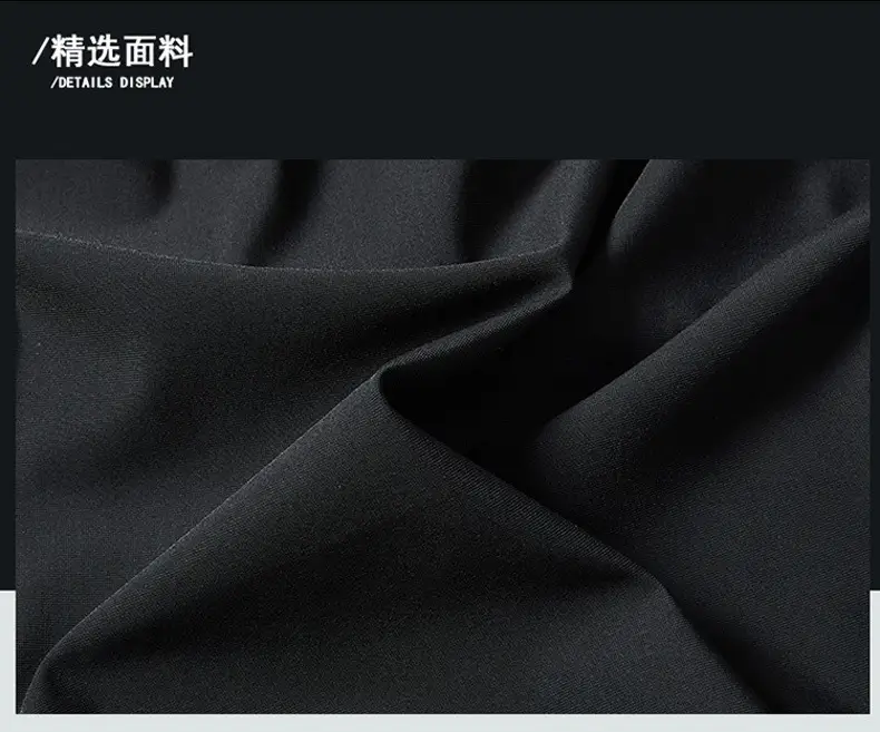 Men Ice Silk Casual Pants Black High-Elastic Quick Dry — feature 23
