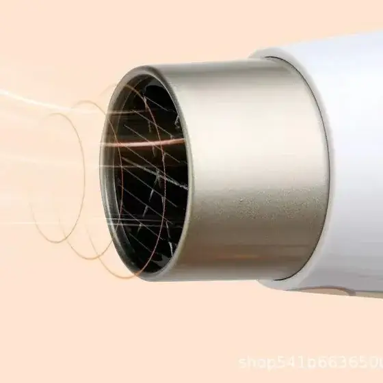 Green Wall-Mounted Hair Dryer for Bathroom Use