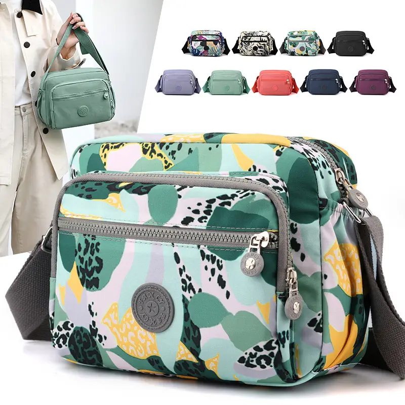 Multi-layer Nylon Crossbody Bag Women's Shoulder Bag - Image 11
