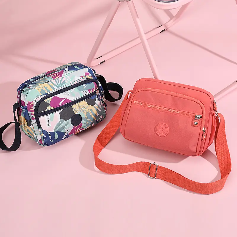 Multi-layer Nylon Crossbody Bag Women's Shoulder Bag - Image 12
