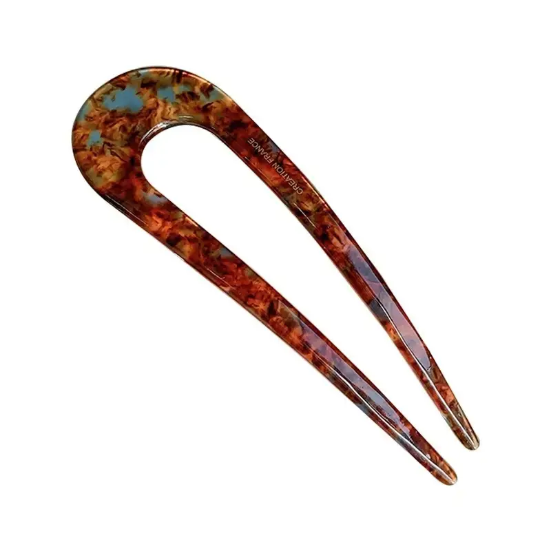 U-Shaped Hairpin Women Antique Pink New Style - Image 52