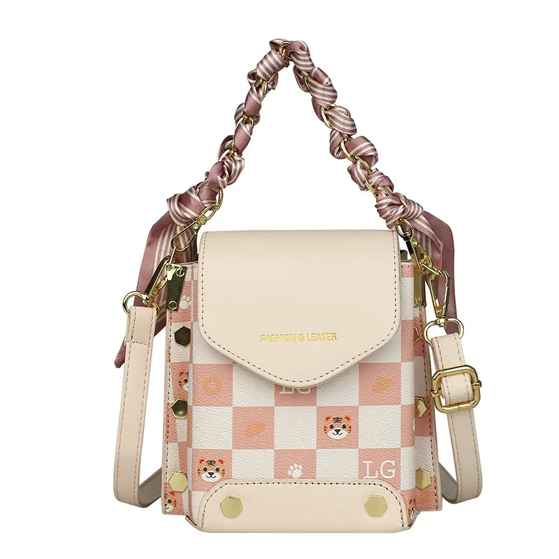 Trendy Korean Style Mobile Phone Bag for Girls