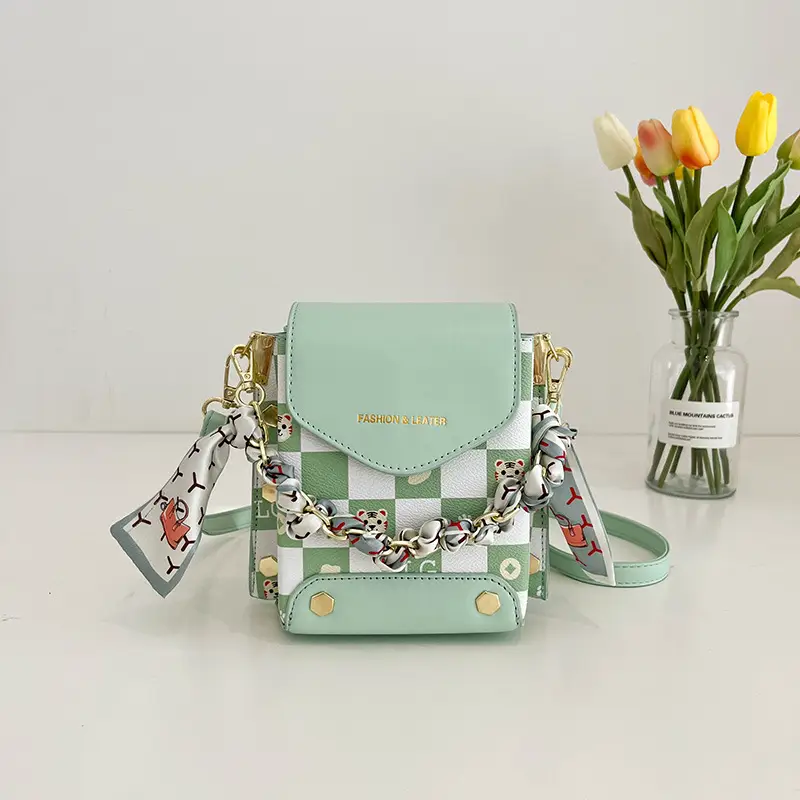 Trendy Korean Style Mobile Phone Bag for Girls