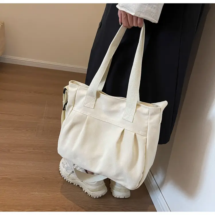 Women's Green Canvas Shoulder Bag 2024 New Work Commute — feature 18