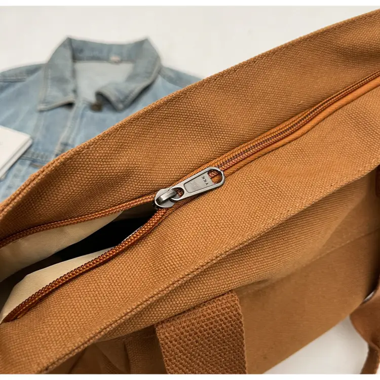 Women's Green Canvas Shoulder Bag 2024 New Work Commute — feature 40
