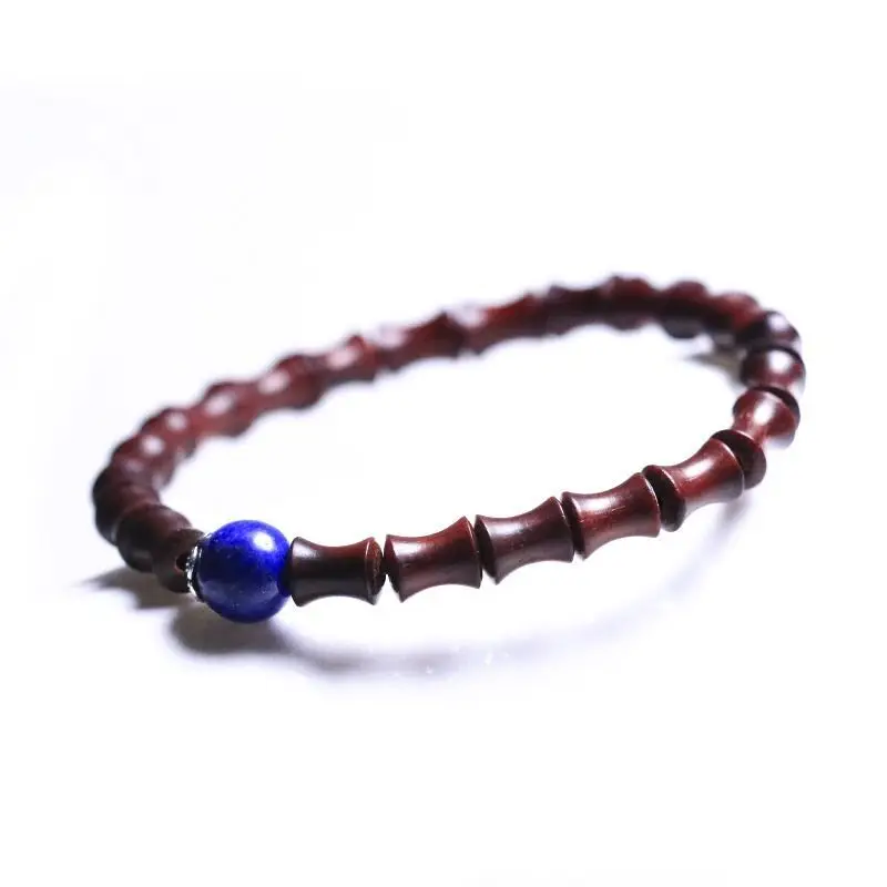 Tan Chao Red Sandalwood Bracelet Single Circle Female - Image 31