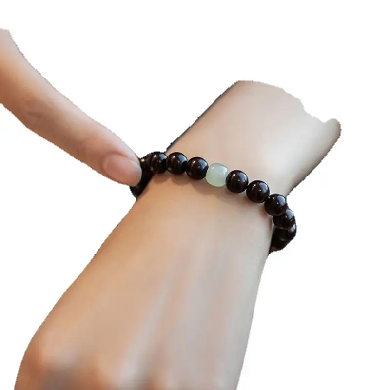 Rosewood Buddha Beads Bracelet for Men Women - Image 6