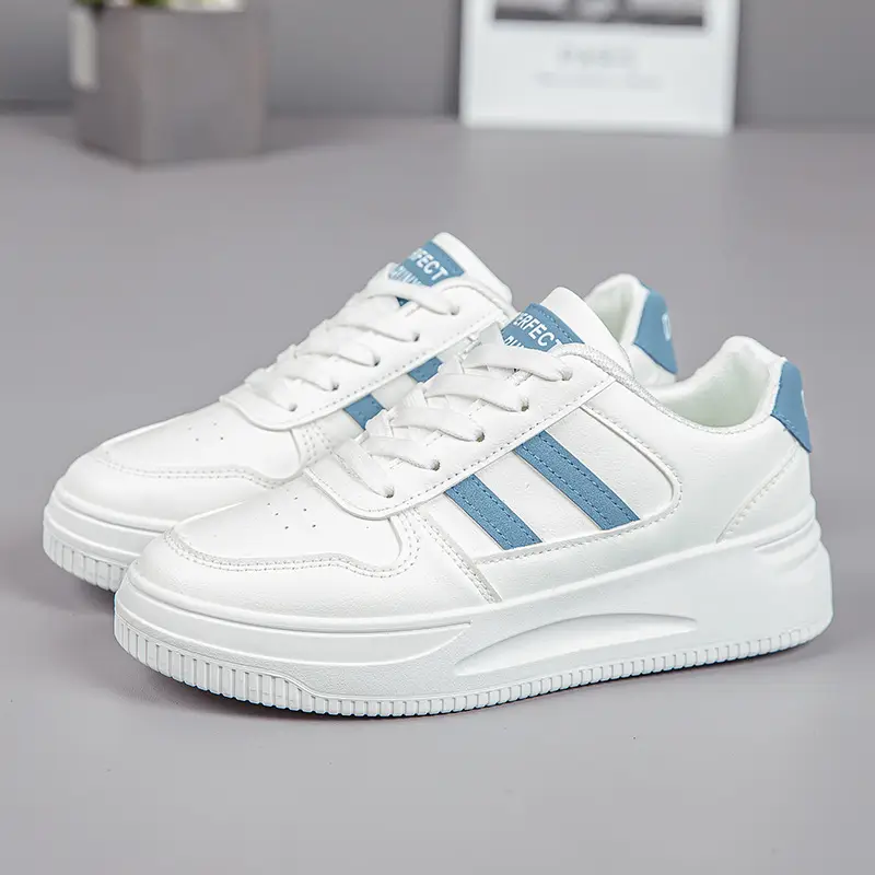 white blue
