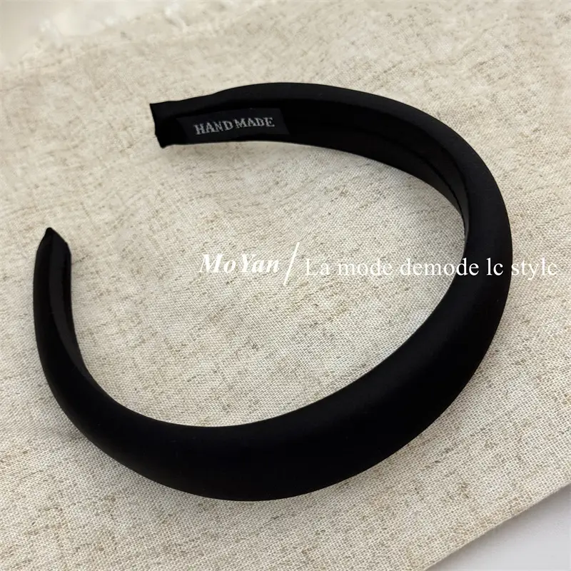 Women's Retro Sponge Headband Wide Bristle 2024