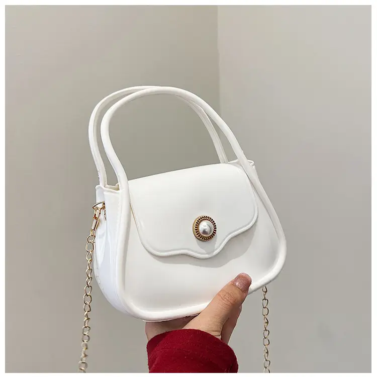 Pink Jelly Chain Shoulder Bag for Girls — feature 20