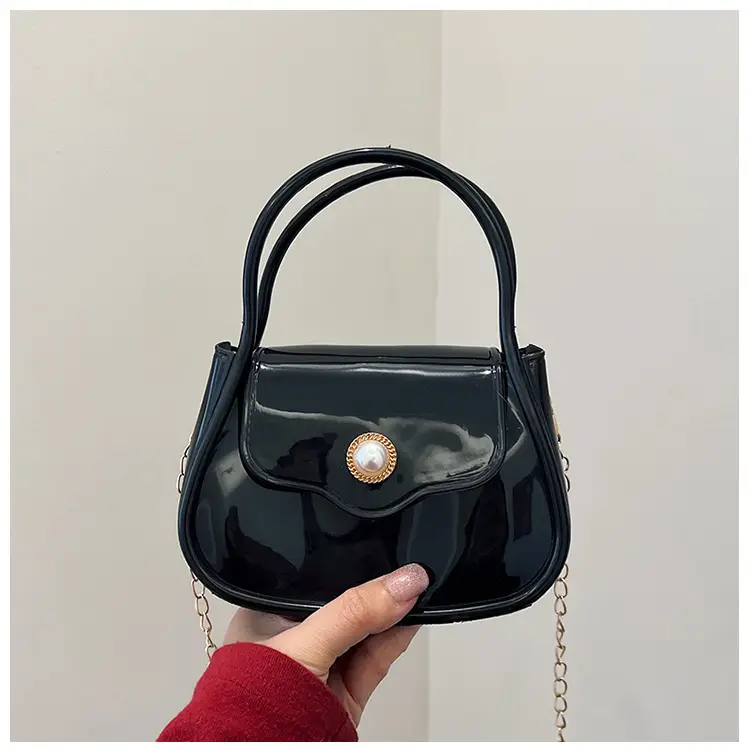 Pink Jelly Chain Shoulder Bag for Girls — feature 21