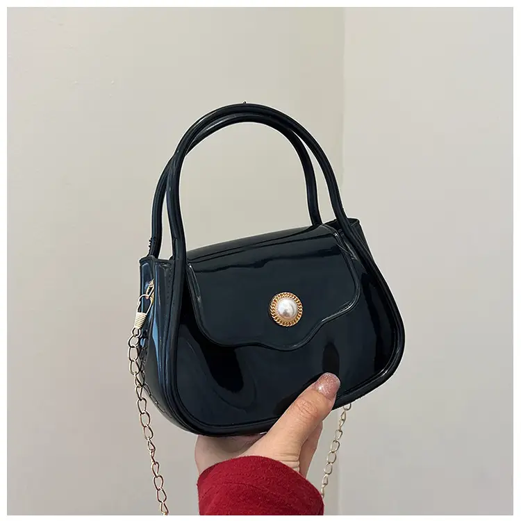 Pink Jelly Chain Shoulder Bag for Girls — feature 22