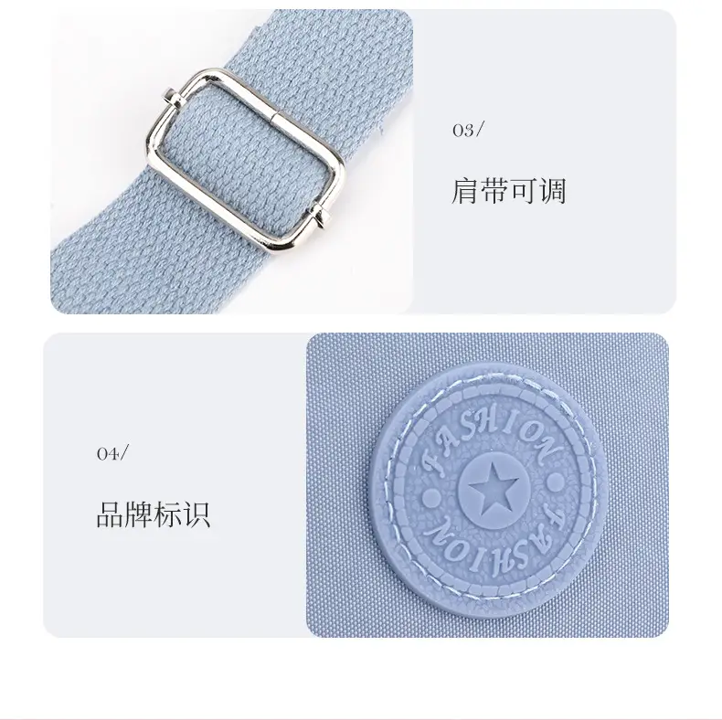 Small Korean Style Crossbody Bag for Women Macaron Color — feature 29