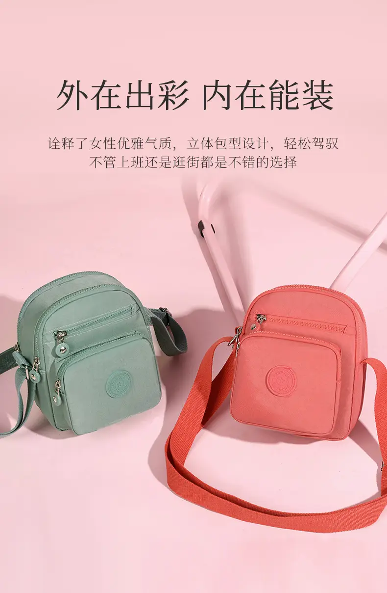 Small Korean Style Crossbody Bag for Women Macaron Color — feature 8