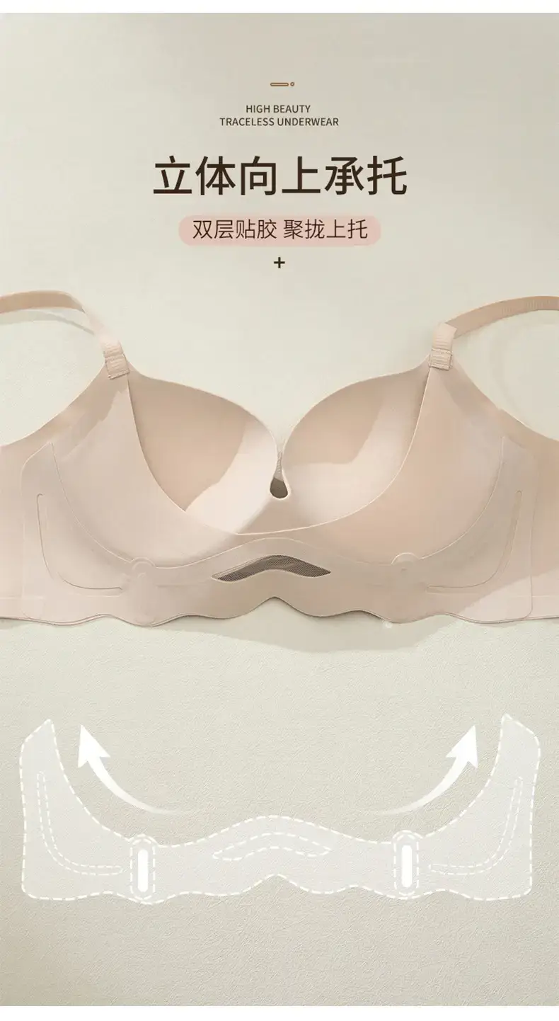 Traceless Underwear Women Small Large Gather Up Anti Sagging — feature 8