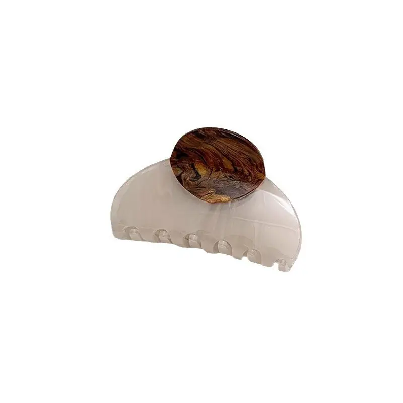 Marble Texture Hair Clips for Short Hair
