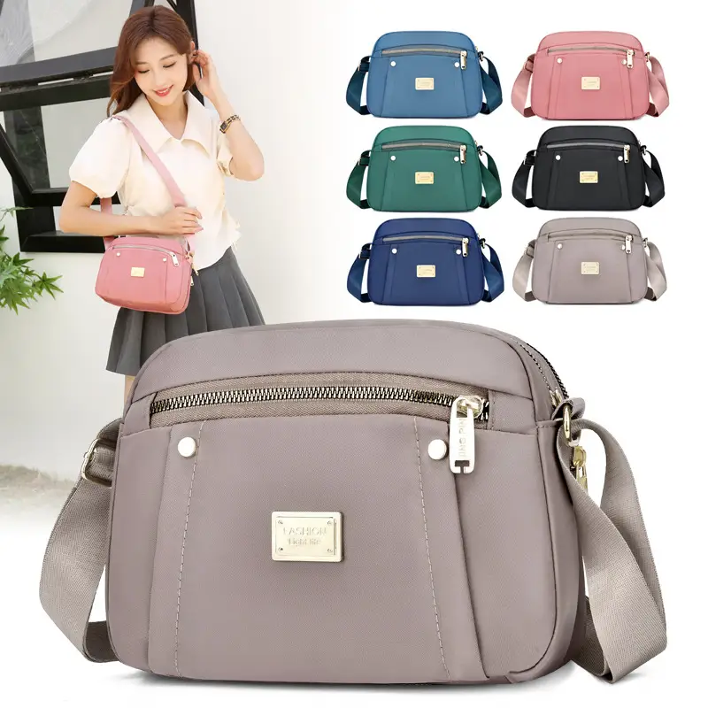 New Niche Design Fashion Nylon Canvas Shoulder Bag - Image 9