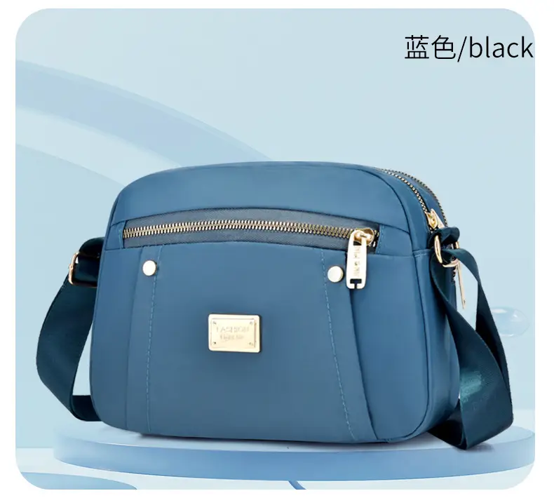 New Niche Design Fashion Nylon Canvas Shoulder Bag — feature 23