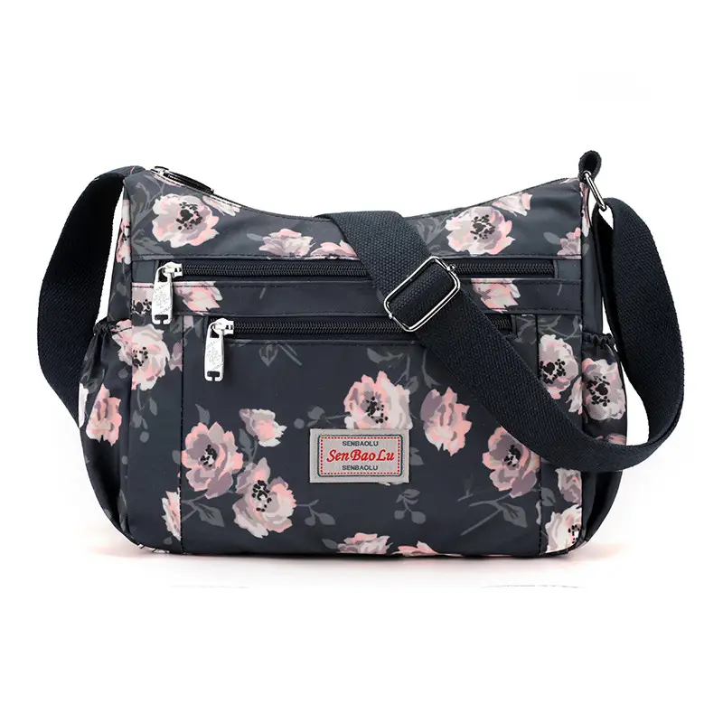 Women Printed Butterfly Shoulder Bag Large Capacity