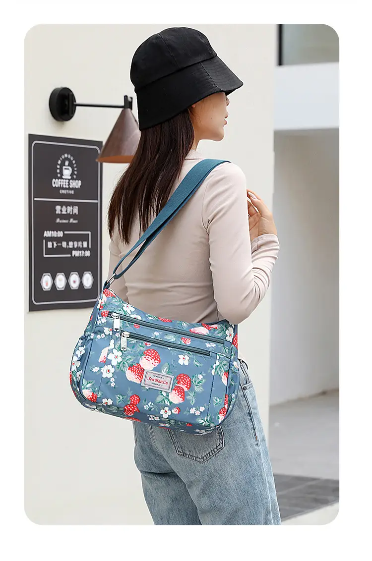 Women Printed Butterfly Shoulder Bag Large Capacity — feature 16