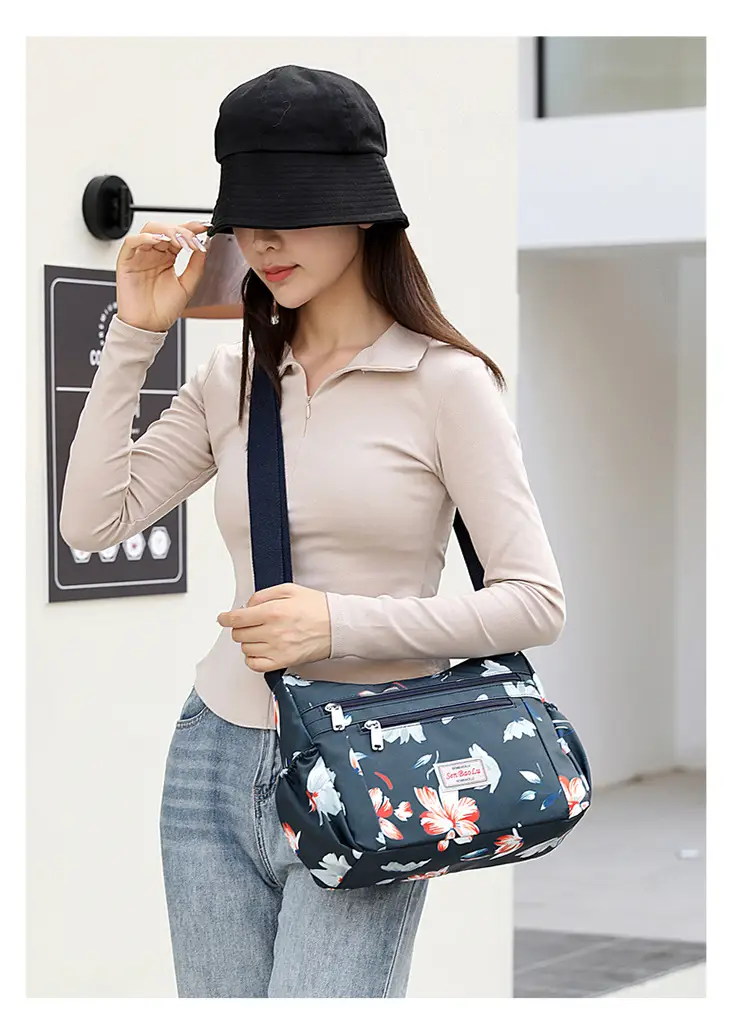 Women Printed Butterfly Shoulder Bag Large Capacity — feature 17