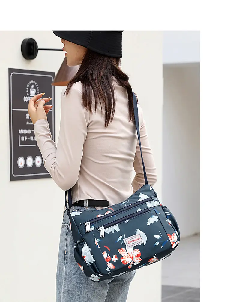 Women Printed Butterfly Shoulder Bag Large Capacity — feature 18