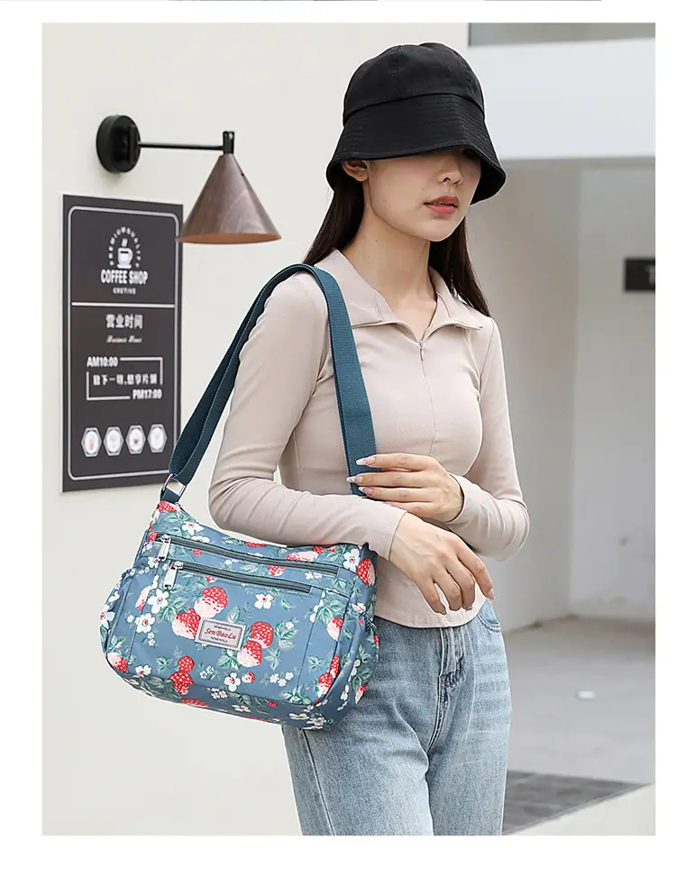 Women Printed Butterfly Shoulder Bag Large Capacity — feature 19
