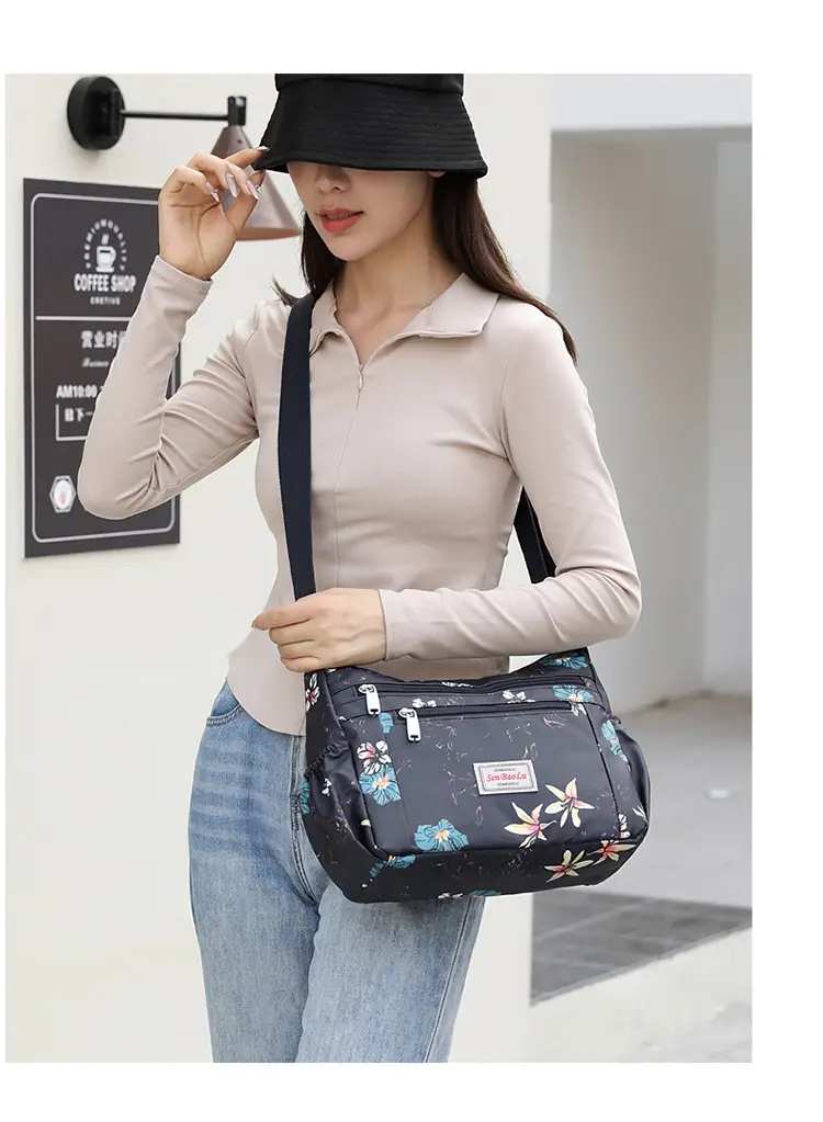 Women Printed Butterfly Shoulder Bag Large Capacity — feature 20
