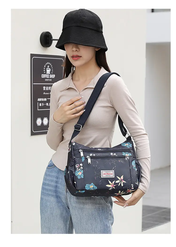 Women Printed Butterfly Shoulder Bag Large Capacity — feature 21