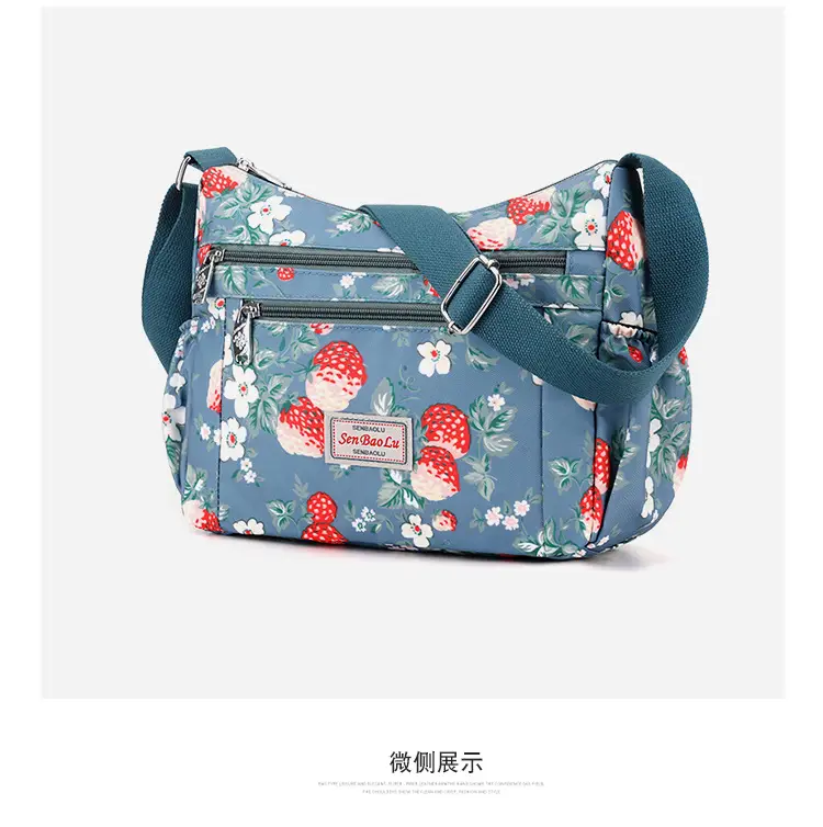 Women Printed Butterfly Shoulder Bag Large Capacity — feature 23