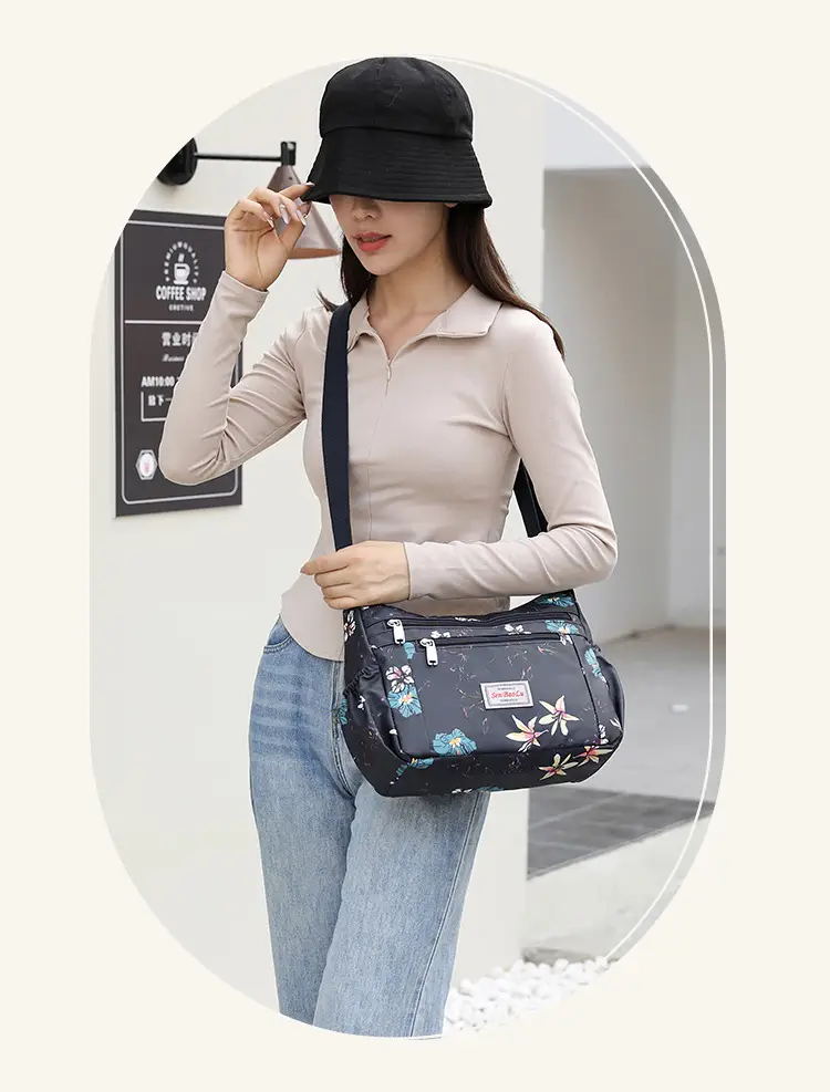 Women Printed Butterfly Shoulder Bag Large Capacity — feature 7