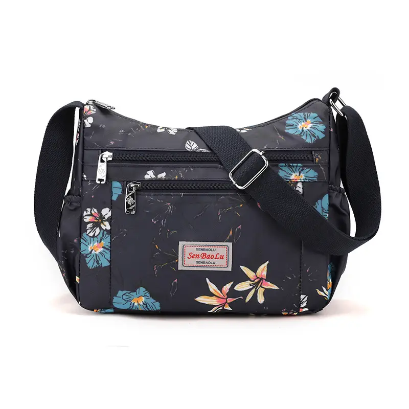 Women Printed Butterfly Shoulder Bag Large Capacity