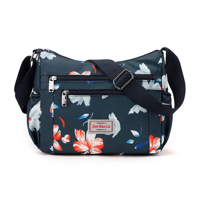 Women Printed Butterfly Shoulder Bag Large Capacity