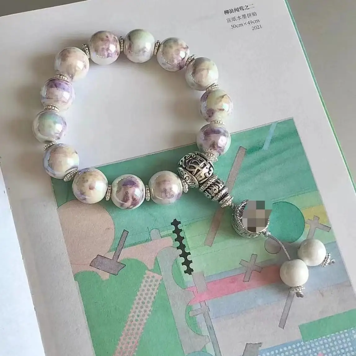 New Year's Pearl Bead Bracelet for Women — feature 3