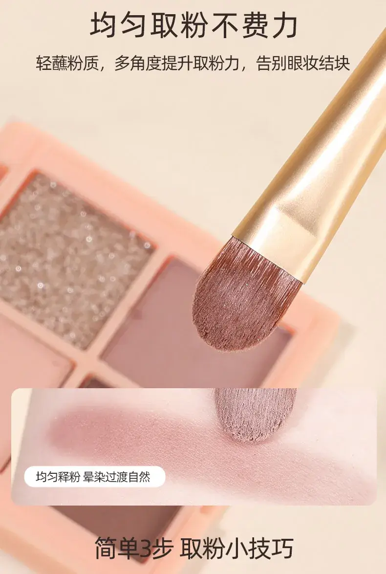 Eye Shadow & Liner Brush Set with Storage Bag — feature 8