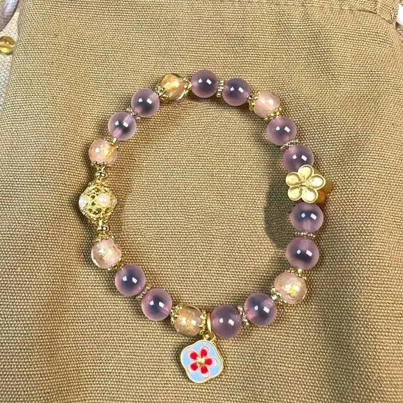 Pink Sugar Heart Good Things Peanut Dopamine Bracelet - Image 3