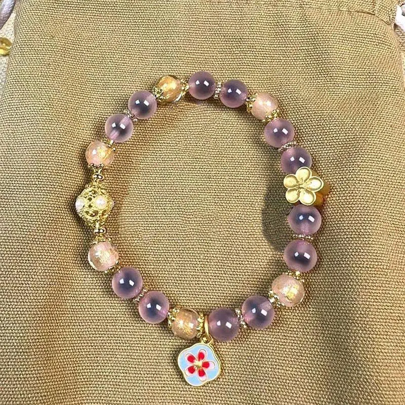 Pink Sugar Heart Good Things Peanut Dopamine Bracelet - Image 4