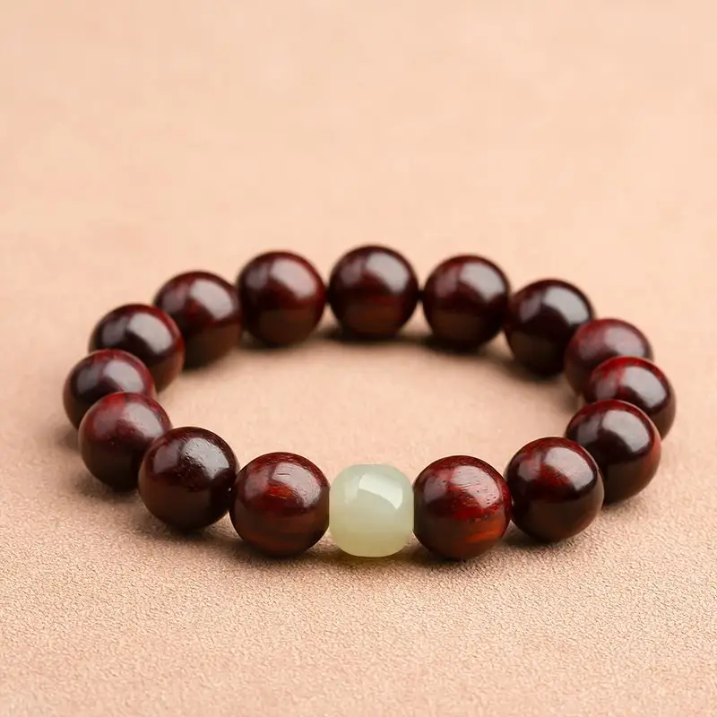 Tan Chao Authentic Red Sandalwood Bracelet for Men Women - Image 8