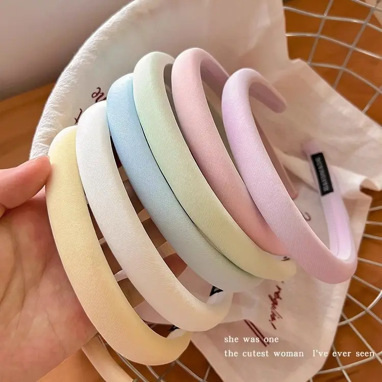 Sweet Cream Hair Band for Women's Hairpin Press - Image 9