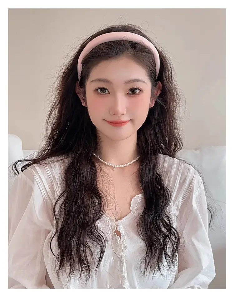 Sweet Cream Hair Band for Women's Hairpin Press — feature 10
