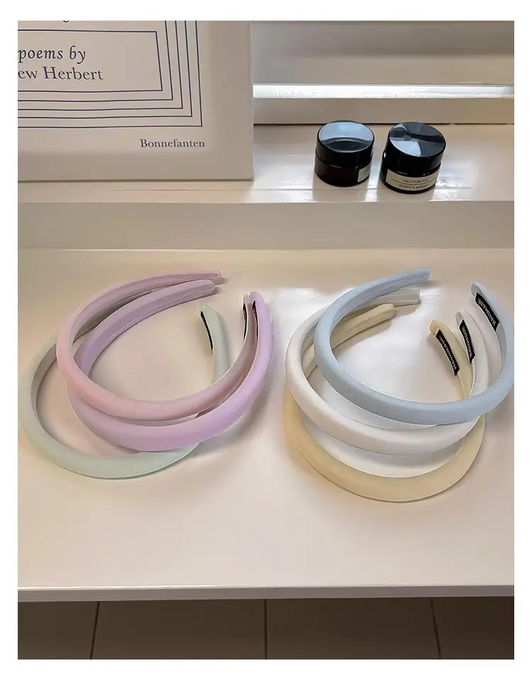 Sweet Cream Hair Band for Women's Hairpin Press — feature 11