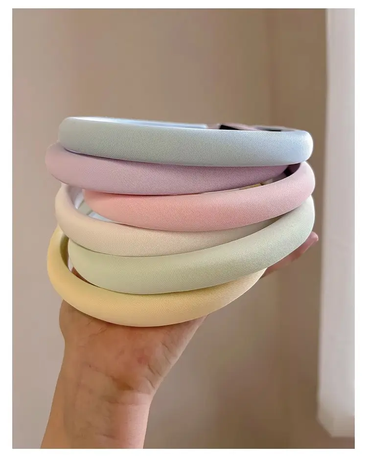 Sweet Cream Hair Band for Women's Hairpin Press — feature 2