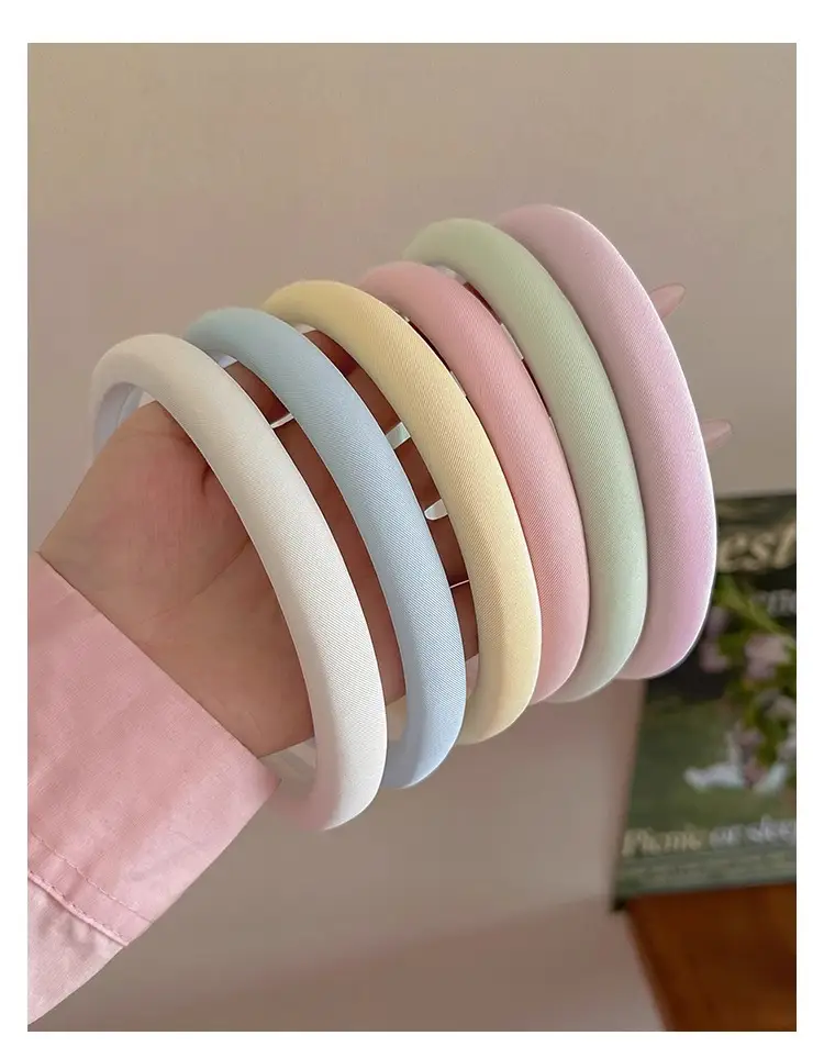 Sweet Cream Hair Band for Women's Hairpin Press — feature 9
